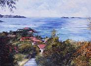 View from St. Jean, St. Barthelemy